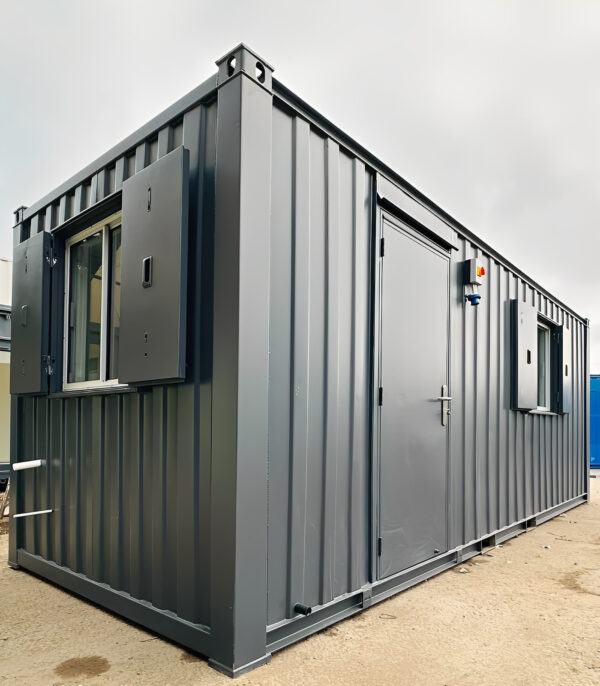 21ft x 8ft Office / Canteen Cabin – Anti-Vandal Portable Building