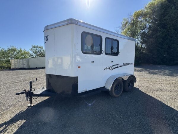 2022 Logan Coach Cross Fire Bumper Pull 2 Horse | Horse Trailer