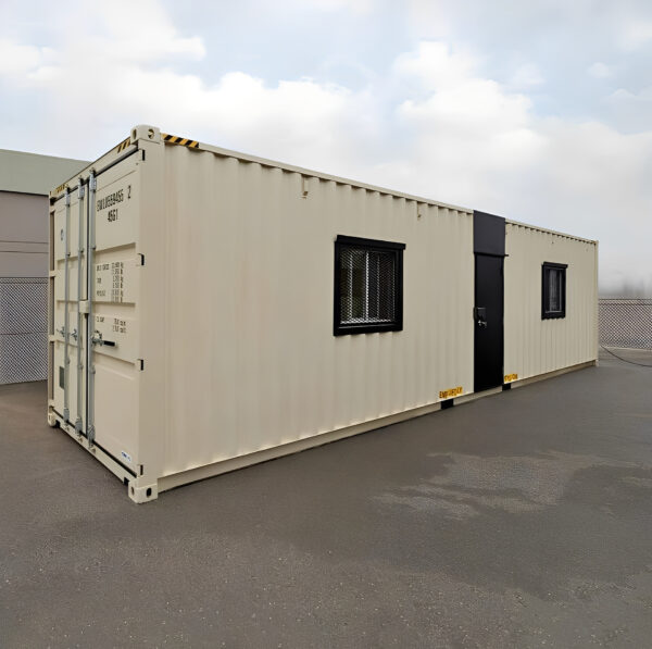 35ft Open Plan Cabin Office Container | Container Cabin