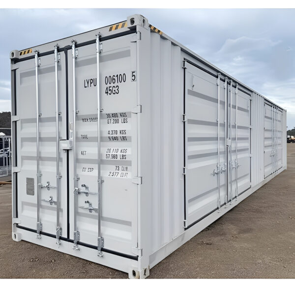 40ft Shipping Container (High Cube Storage with 2 Side Doors)