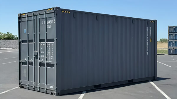 20ft Shipping Container (High Cube – One-Trip (9ft 6in High))