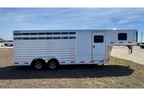 2026 Exiss Trailers CFX 4Horse Gooseneck Horse Trailer